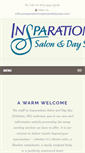 Mobile Screenshot of insparationssalonanddayspa.com